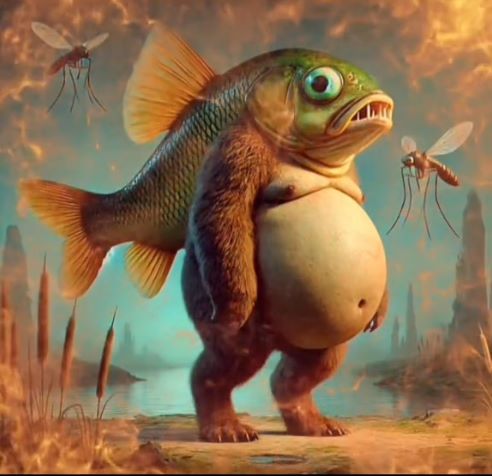 Tropha Tripa - bear-fish hybrid