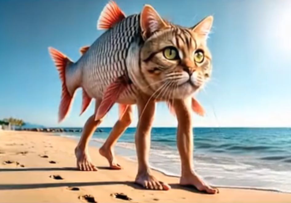 Trulimero Trulicina cat-fish hybrid character